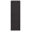 vidaXL Šoninė spintelė, juodos spalvos, 34,5x39x107cm, plienas