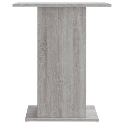 vidaXL Akvariumo stovas, pilkas ąžuolo, 60,5x36x72,5cm, mediena