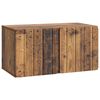 vidaXL Sieninė TV spintelė 59,5 x 31 x 30 cm Sendintos medienos