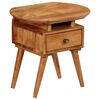 vidaXL Naktinis staliukas, 45x35x45cm, akacijos medienos masyvas