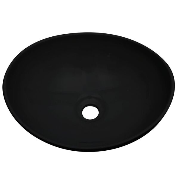 vidaXL Vonios kambario baldų komplektas, 2d., baltas, keramika