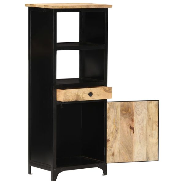 vidaXL Komoda, 45x32x110cm, mango medienos masyvas