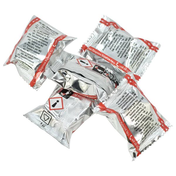 vidaXL Klozetų valymo tabletės, 100vnt.