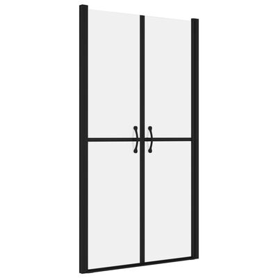 vidaXL Dušo durys, matinės, (88-91)x190cm, ESG