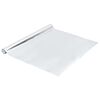 vidaXL Lipni plėvelė baldams, sidabrinė, 500x90cm, PVC, blizgi