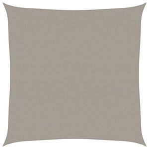 vidaXL Burė nuo saulės, &scaron;viesiai siva, 7x7m, HDPE, 160g/m&sup2;, kvadratinė