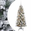 vidaXL Dirbtinė kalėdinė eglutė su rutuliuku 150 cm 150 LED
