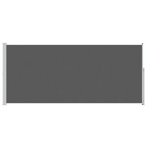 vidaXL I&scaron;traukiama &scaron;oninė užuolaida Antracito 600 x 220 cm Poliesteris