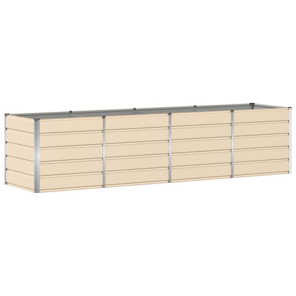 vidaXL Lovelis Ivory 240 x 80 x 75 cm Plienas