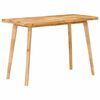 vidaXL Valgomojo stalas Natūrali 100 x 55 x 75 cm Kietas mango medis