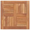 vidaXL Stalvir&scaron;is, 60x60x2,5cm, tikmedžio medienos masyvas