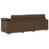 vidaXL Sofa Ruda 219 x 77 x 82 cm audinys