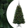 vidaXL Dirbtinė kalėdinė eglutė su žaisliuku 120 cm 150 LED