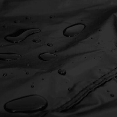 vidaXL Sodo sūpynių uždangalas, juodas, 220x135x170cm, 420D oksfordas