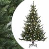 vidaXL Dirbtinė Sulankstoma Kalėdų Eglutė 180 cm 300 LED &Scaron;ilta balta
