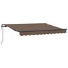 vidaXL I&scaron;traukiama markizė Taupe 2,5 x 2 m audinys