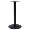 vidaXL Bistro stalo kojelė Juoda &Oslash;43x72 cm Ketaus