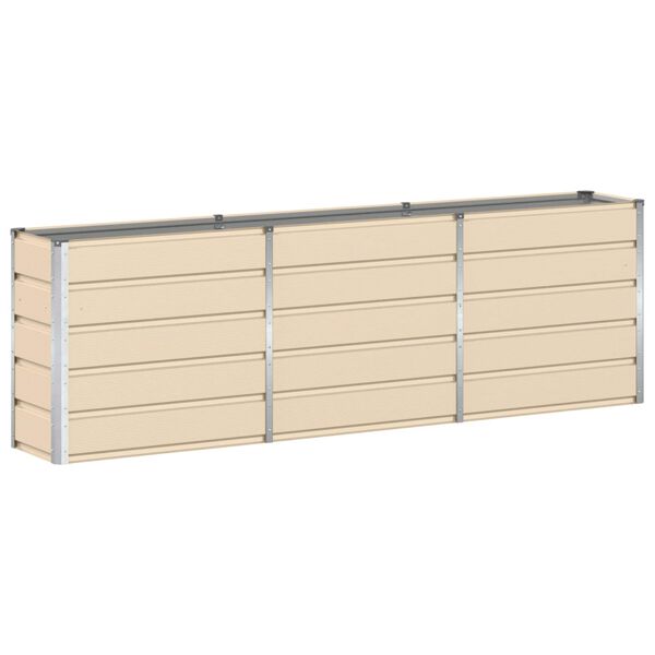vidaXL Lovelis Ivory 160 x 40 x 75 cm Plienas