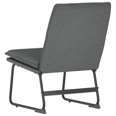 vidaXL Poilsio kėdė, tamsiai pilkos spalvos, 52x75x76cm, audinys