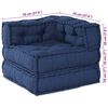 vidaXL Modulinė kampinė sofa Indigo 70 x 70 x 56 cm audinys