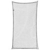 vidaXL Priekabos tinklas su elastine virve, juodas, 4,5x2,5m, PP