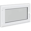vidaXL Požeminio lango RISOR 100 x 50 cm PVC ir stiklas Antracito