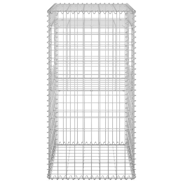 vidaXL Gabiono krepšio kolona, 50x50x100cm, geležis