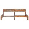 vidaXL Lovos rėmas be čiužinio, 200x200cm, medienos masyvas
