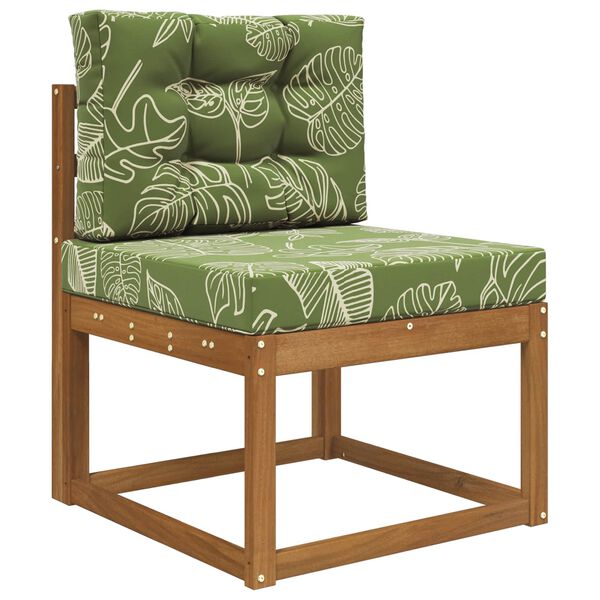 vidaXL Lauko sofa pagalvėlė 2 pcs Lapų dizainas Poliesteris