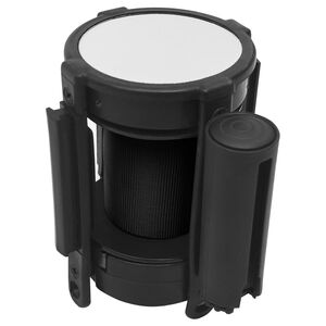 vidaXL Ištraukiamas diržas užtvarai, juodos spalvos, 200cm