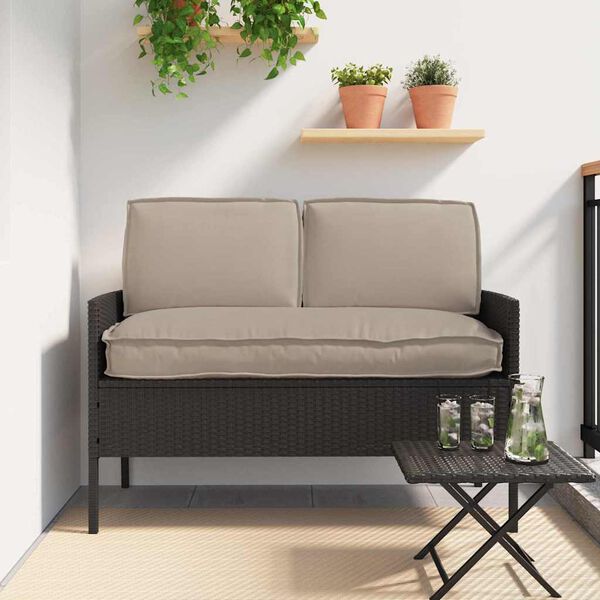 vidaXL Pagalvių komplektas 3 pcs Taupe Oksfordo audinys