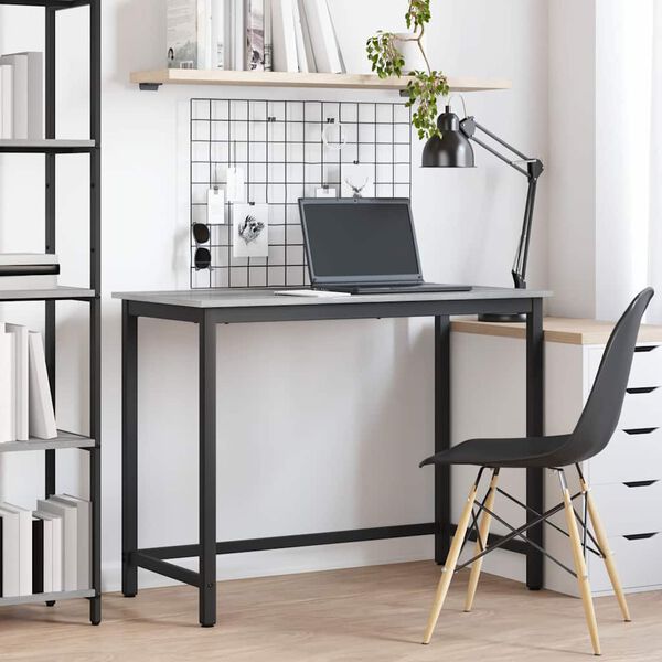 vidaXL staliuku Pilkas Sonoma 80 x 50 x 76,5 cm