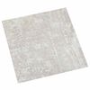 vidaXL Grindų lentos Baltas ir medis 5,11 m&sup2; 55 vnt. PVC