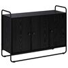 vidaXL Indauja Juodojo ąžuolo 102 x 35 x 75 cm Apdirbta mediena