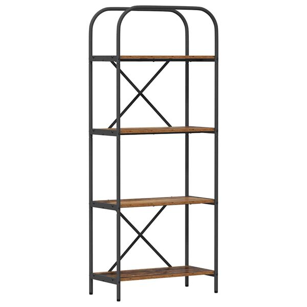 vidaXL Knygų lentyna Senas medis 60 x 30 x 146 cm Apdirbta mediena