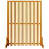 vidaXL Privatumo žaliuzės Ruda 79,5 x 50 x 110 cm