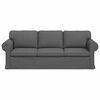 vidaXL Sofa Tamsiai pilka Bendri matmenys: 215 x 82 cm (P X G x A)
