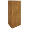 vidaXL Sodo lovelis, 40x34,5x75cm, Corten plienas