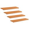 vidaXL Laiptų pakopos 4 vnt. 90 x 25 x 2 cm &Scaron;viesiai rudas