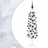 vidaXL Dirbtinė siaura kalėdinė eglutė su žaisliuku 150 cm 150 LED