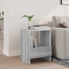 vidaXL Žurnalų stovas Pilkas Sonoma 35 x 30 x 45 cm