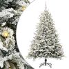 vidaXL Žalia 240 cm PVC ir PE