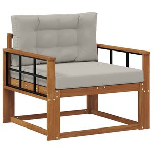 vidaXL Lauko Vidurinis Sofa Natūrali