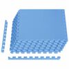 vidaXL Baseino grindų kilimas 6 pcs Mėlyna 2,16 m&sup2; EVA puta