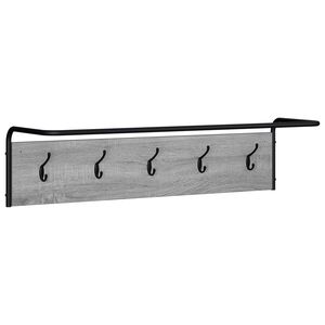 vidaXL Paltas Pilka Sonoma 100 x 30 x 25 cm Apdirbta mediena