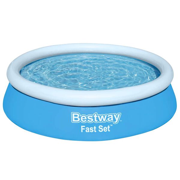 Bestway Fast Set Pripučiamas baseinas, mėlynas, 183x51cm, apskritas