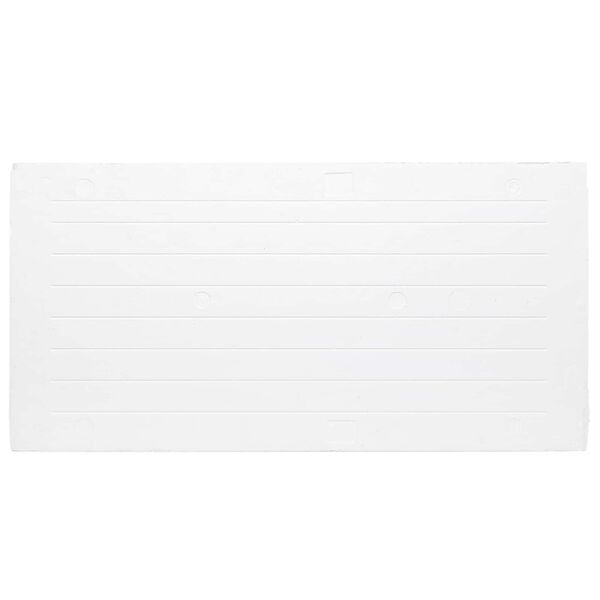 vidaXL Sienų plok&scaron;tės 10 pcs Raudona 100 x 50 cm EPS putos