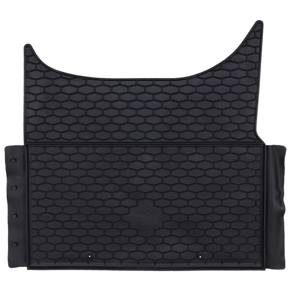 vidaXL Automobilių kilimėlis 3 pcs Juoda Iveco DAILY TPE