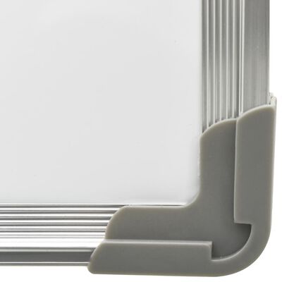 vidaXL Magnetinė sauso valymo lenta, baltos spalvos, 50x35cm, plienas