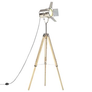 vidaXL Trikojis pastatomas &scaron;viestuvas, 140cm, mango medienos masyvas